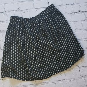 Lucky Brand Floral Mini Skirt Sz Medium